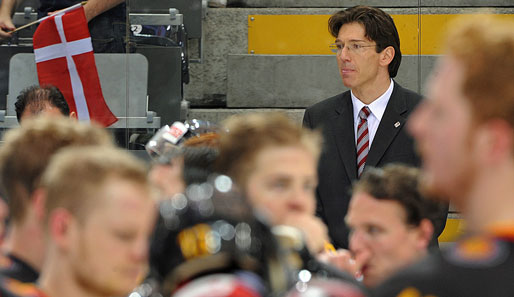 Uwe Krupp trainiert seit 2005 die Deutsche Eishockey-Nationalmannschaft