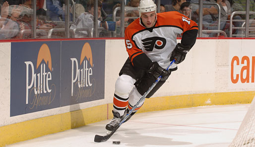 In der Saison 2006/07 stand Niko Dimitrakos bei den Philadelphia Flyers in der NHL unter Vertrag