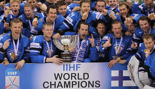 Finnland holte sich zum zweiten Mal nach 1995 den WM-Titel