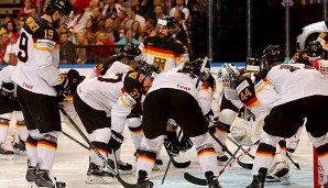 Bei den deutschen Eishockeyspielern gibt es nach der Klatsche gegen Kanada einiges zu bereden