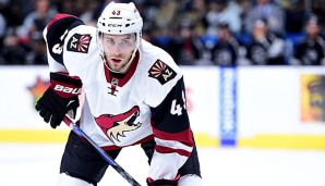 Matthias Plachta steht bei den Arizona Coyotes kurz vor seinem Debüt in der NHL