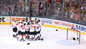 Team Kanada gelang kurz vor Schluss die entscheidenden Treffer zum Sieg