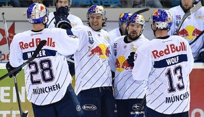 Der EHC Red Bull München kann mit einem Sieg gegen Berlin in die Finals einziehen