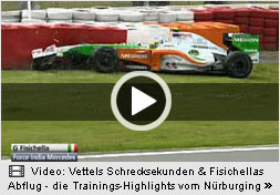 Nürburgring, Training, Video, Vettel, Hamilton