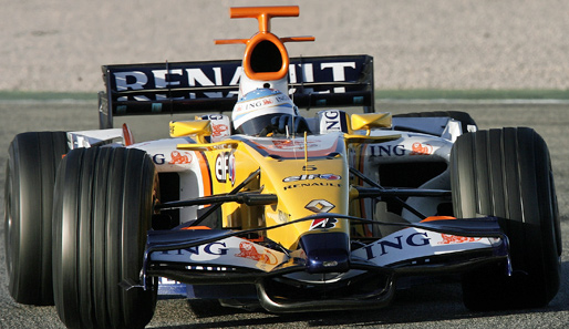 Fernando Alonso, Jerez, Testfahrt, Renault R28