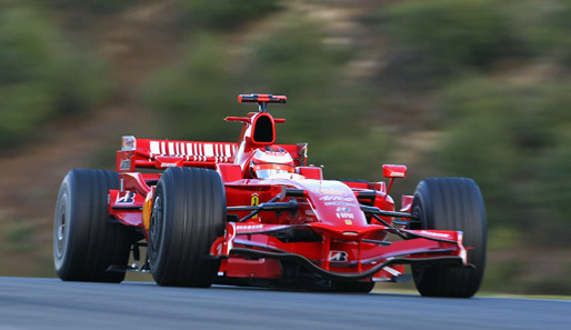 Kimi Räikkönen, Ferrari, Testfahrt, Jerez
