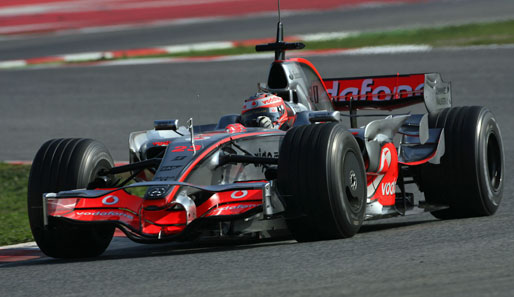 Kovalainen, McLaren, Barcelona