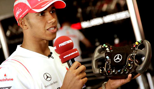 Lewis Hamilton, McLaren, Traktionkontrolle, Lenkrad