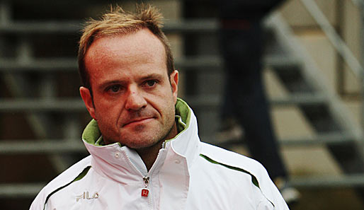 Honda-Pilot Rubens Barrichello kartet gegen Ferrari und Michael Schumacher nach