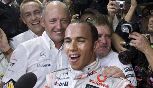 Lewis Hamilton, Ron Dennis, McLaren Mercedes
