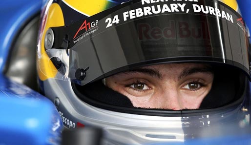 Nachwuchstalent und Formel-3-Pilot Edoardo Piscopo testet momentan für Ferrari