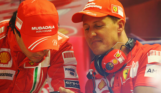 Formel 1, Schumacher, Massa