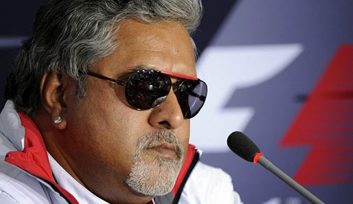 Der indische Milliardär Vijay Mallya ist Besitzer des Formel-1-Teams Force India