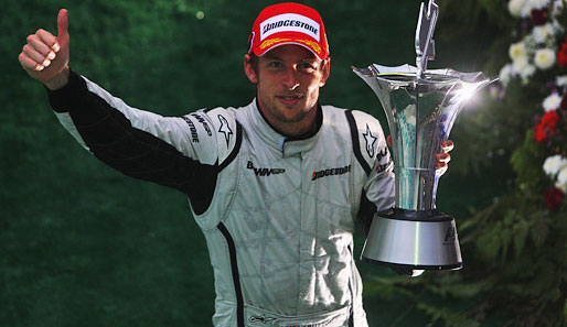 Jenson Button hat in Malaysia das dritte Rennen seiner Karriere gewonnen