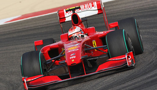 Kimi Räikkönen holte beim Bahrain-GP die ersten WM-Punkte für Ferrari