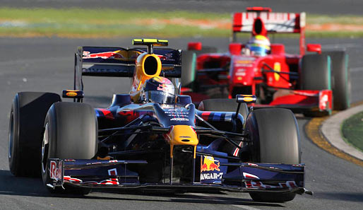 Sebastian Vettel startet in Barcelona direkt vor Felipe Massa