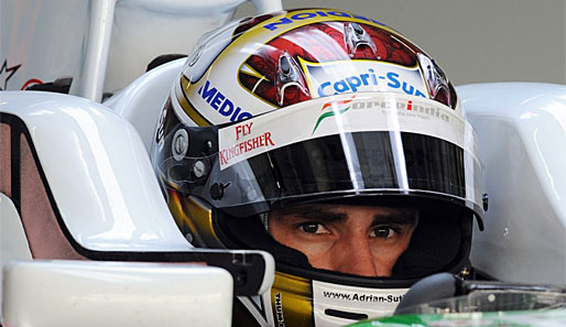 Adrian Sutil lässt nicht viel gutes an seinem Team Force India
