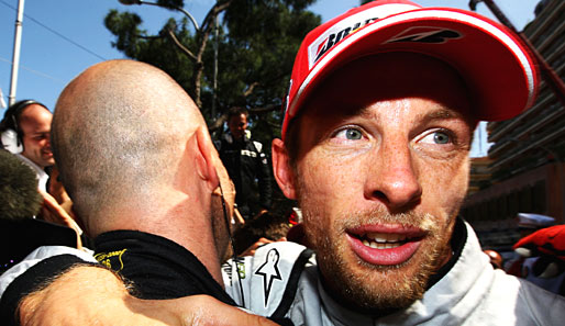 Jenson Button fährt seit 2009 für das Team Brawn GP Formula One