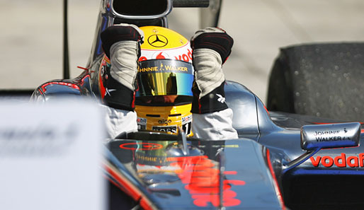 Für Lewis Hamilton war es der erste Sieg der laufenden Saison