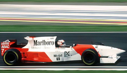 Nigel Mansell wurde im McLaren von 1995 nicht glücklich