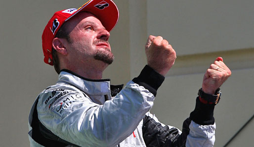 Rubens Barrichello gewann sein letztes Rennen vor fast fünf Jahren in China