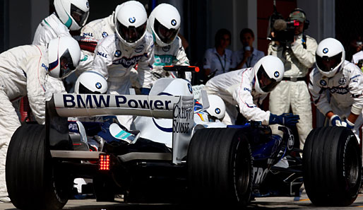 BMW-Sauber das uneffektivste Team der laufenden Formel-1-Saison
