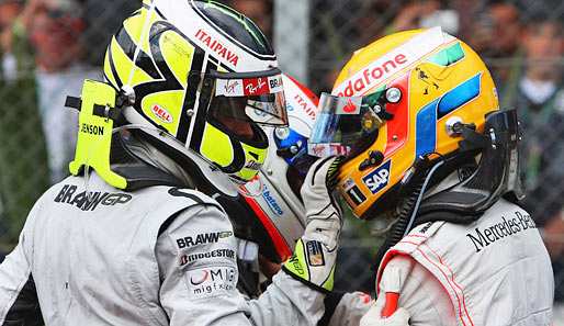 Jenson Button ist in Großbritannien momentan noch populärer als Lewis Hamilton