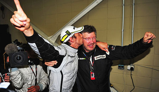 Platz fünf reichte in Interlagos: BrawnGP-Pilot Jenson Button ist vorzeitig Weltmeister 2009