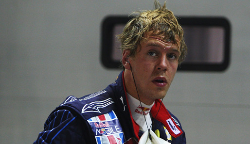 Sebastian Vettel steht drei Rennen vor Saisonende auf Platz drei der Fahrerwertung