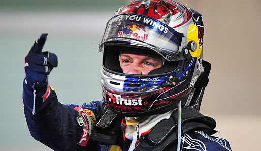 Sebastian Vettel gewann in der Saison 2009 vier Rennen für Red Bull