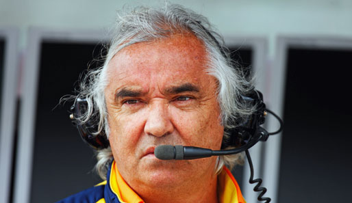 Flavio Briatore war von 2002 bis zum Unfall-Skandal 2009 Teamchef von Renault