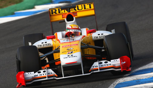 Renault belegte mit seinem Formel-1-Team nur Rang acht der Konstrukteurs-WM 2009