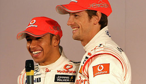 Jenson Button ist der amtierende Champion, Lewis Hamilton der Weltmeister von 2008