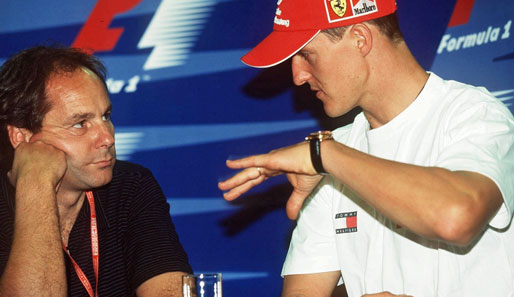 Michael Schumacher und Gerhard Berger fuhren bis 1997 zusammen in der Formel 1