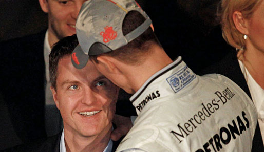 Bald wieder in der F1 vereint? Ralf (l.) und Michael Schumacher