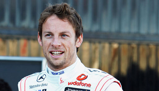 Titelverteidiger Jenson Button fährt 2010 für McLaren an der Seite von Lewis Hamilton