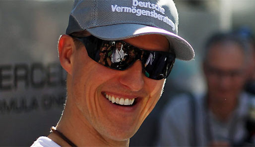 Michael Schumacher gewann 2000 bis 2004 vier Titel in Folge