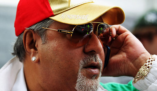 Vijay Mallya übernahm 2007 das Formel-1-Team Spyker, das nun den Namen Force India trägt