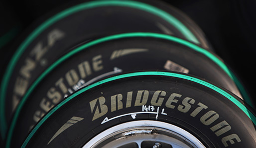 Seit der F-1-Saison 2007 ist Bridgestone der alleinige Reifenlieferant