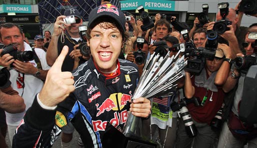 Sebastian Vettel liegt in der Fahrer-WM auf dem zweiten Platz