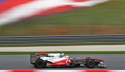 Lewis Hamilton war sowohl im ersten als auch im zweiten Training in Malaysia Schnellster
