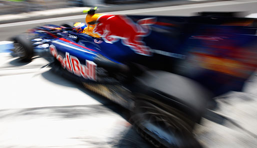 Red Bull konnte sich auf den weichen Reifen im zweiten Training verbessern