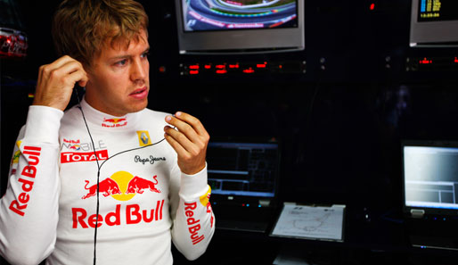 Sebastian Vettel kam beim Heim-GP in Hockenheim nicht über Rang drei hinaus