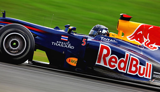 Sebastian Vettel stand schon im vergangenen Jahr in Silverstone auf der Pole-Position