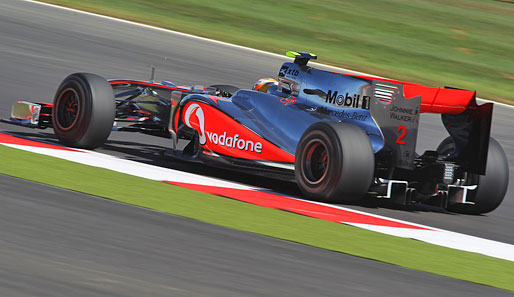 Lewis Hamilton leistete sich am Freitag in seinem McLaren zahlreiche Ausritte