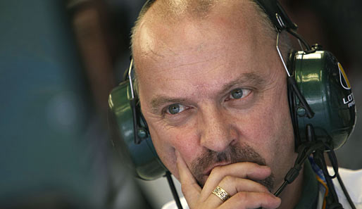 Mike Gascoyne ist der Chefingenieur des Lotus-Racing-Teams
