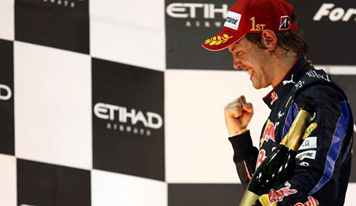 Sebastian Vettel war nach der Zieldurchfahrt in Tränen aufgelöst