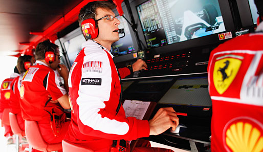 Chris Dyer kam in der Saison 2001 zu Ferrari und arbeitete für Michael Schumacher