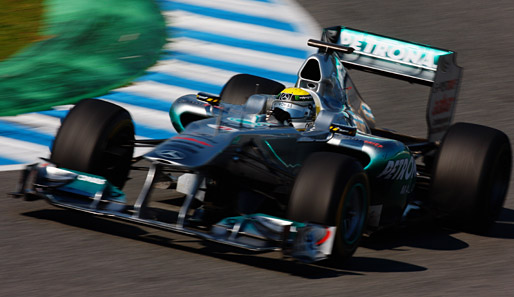 Mercedes-Pilot Nico Rosberg gewinnt einen großen Preis abseits der Rennstrecke
