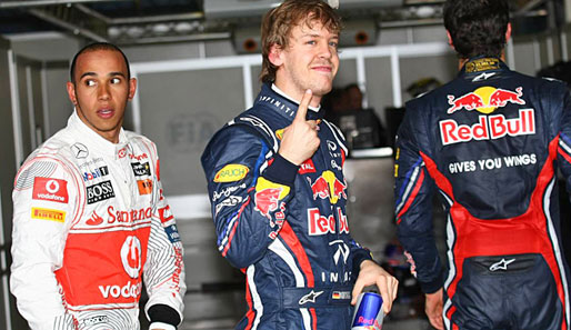 Sebastian Vettel war in China zum ersten Mal in dieser Saison nicht die Nummer eins